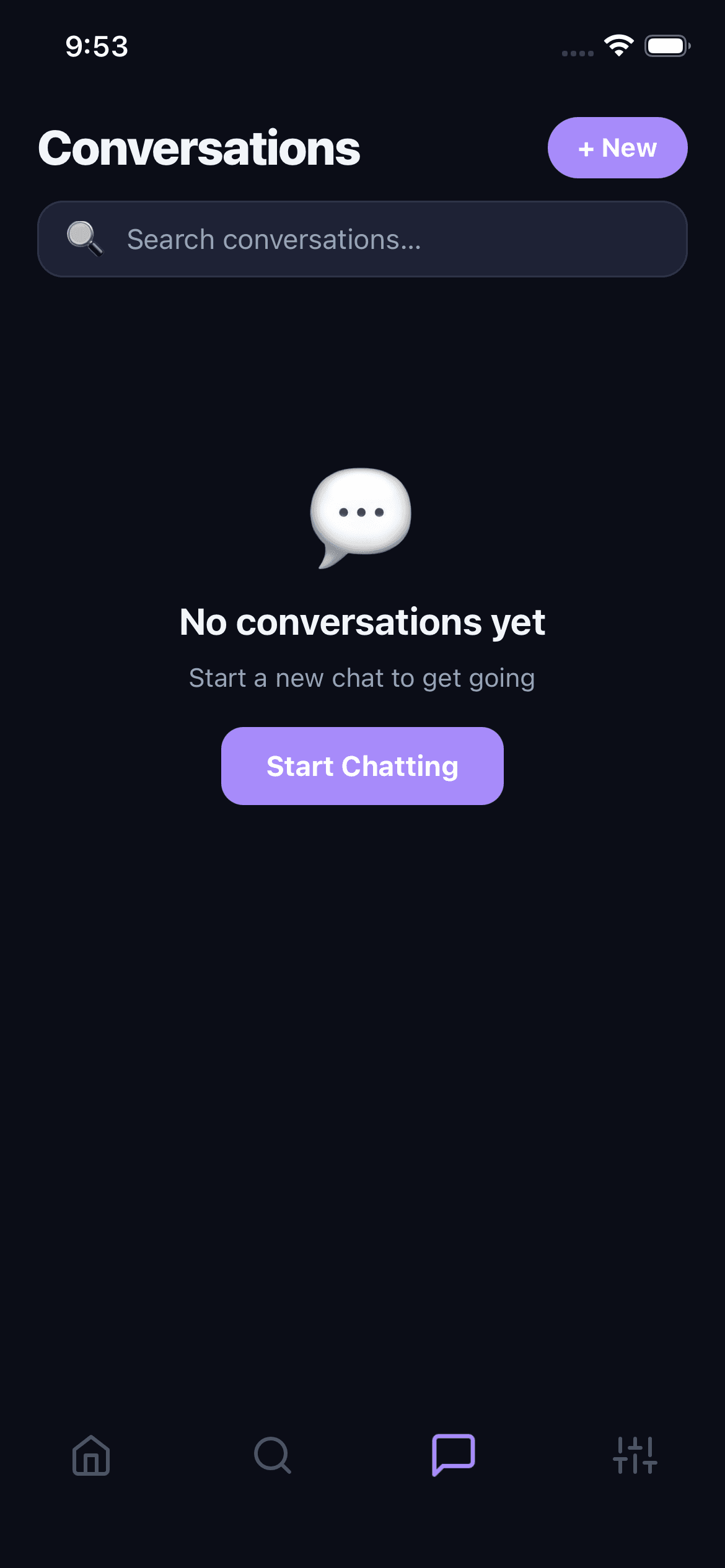 Chat placeholder screenshot